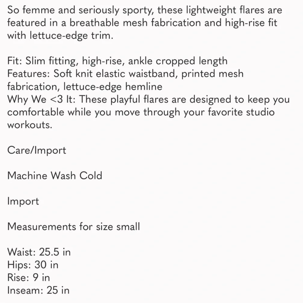 Free People See You Through Printed Flare Pants - Picture 4 of 6